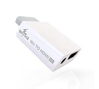 MAYFLASH - Convertidor Wii a HDMI 1080P para Dispositivo Full HD, Adaptador HDMI Wii con Conector de Audio de 3,5 mm y Salida HDMI Compatible con Wii, Wii U, HDTV, Monitor, soporta Modos de