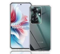 Mayfun Silicona Funda para OPPO Reno11 F 5G / Reno 11F 5G, Transparente Carcasa TPU Suave Caso Delgada con Cojín Esquina Parachoques, Antigolpes, Arañazos, Anti-caída Flexible Protectora Case