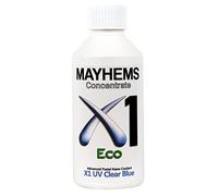 Mayhems - refrigerante para PC - X1 concentrarse - serie ecológica, UV fluorescente, 250 ml, azul claro