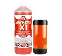 Mayhems - refrigerante para PC - X1 premezcla - serie ecológica, UV fluorescente, 1 litro, naranja