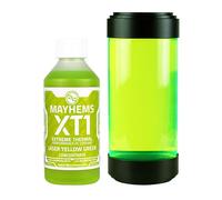 Mayhems - refrigerante para PC - XT-1 concentrarse - serie de rendimiento térmico, UV fluorescente, 250 ml, amarillo verde