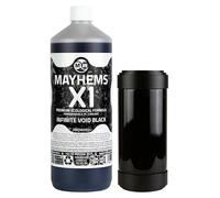 Mayhems - X1 refrigerante premezclado para PC - fluido de refrigeración líquida para ordenadores - serie ecológica, 1 litro, infinite void black (negro)