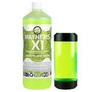 Mayhems - X1 refrigerante premezclado para PC - fluido de refrigeración líquida para ordenadores - serie ecológica, 1 litro, laser yellow green (amarillo verde)