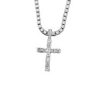 MAYIYAHO Egipcio Ankh Crucifijo Collares Colgantes Gargantilla Collar de Cadena Mujeres Hip-Hop Joyería Tenis Cadena Regalo para Niños Niñas