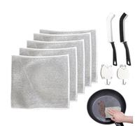 MAYJAI Paño de Cocina de Alambre Multifuncional antiarañazos | Paño de Malla Multiusos,Trapos para Lavar Platos de Secado rápido, Accesorios de Cocina Reutilizables para Olla, Fregadero, sartén