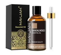 MAYJAM Aceite Esencial de Sándalo 30ml, Aceite de Sándalo para Difusor, Humidificador, Bricolaje, Hogar, Armarios