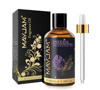 MAYJAM Aceite Perfumado de Fresia 100ml, Aceite con Fragancia Para Difusores de Aceites Esenciales, Aromaterapia, Hogar, Quemador de Aceite