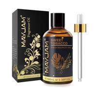 MAYJAM Aceite Perfumado de Tabaco Dulce 100ml, Aceite con Fragancia Para Difusores de Aceites Esenciales, Aromaterapia, Hogar, Quemador de Aceite