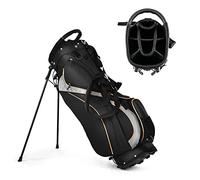 Mayjooy - Bolsa de Golf portátil con separadores de 8 vías, Bolsa de Soporte organizada de fácil Almacenamiento con Tela Duradera