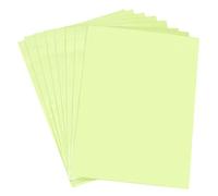 MAYJOYDIY 8 hojas de papel imprimible que brillan en la oscuridad, 21 x 29,5 cm, papel adhesivo verde amarillo para impresión, para patrones de impresión, logotipo, calcomanías de mesa, tarjetas de