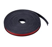 MAYJOYDIY Banda de borde de muebles en forma de U de 8 m, 19 mm, autoadhesiva, borde de goma, flexible, protector de bordes de canal en U para chapa, muebles, encimera, mesa, chapa de metal, color