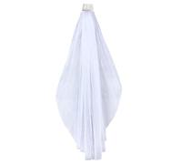 MAYJOYDIY Velos de novia de boda de tul suave velo de novia de 1 capa, velo corto, accesorios para el cabello con peine de metal para bodas, despedidas de soltera, cosplay, fiestas, Blanco, 100