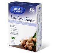 MÁYLA Jengibre con Vitamina B6 | Náuseas y Bienestar Digestivo | 30 Cápsulas | Extracto de Jengibre Estandarizado | Sin Lactosa Sin Gluten