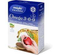 Mayla Omega 3 6 9 Complemento Alimenticio - Cápsulas, Negro, 30 Unidades
