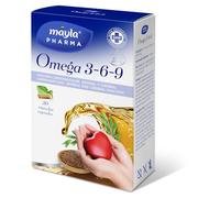 Mayla Omega 3 6 9 Complemento Alimenticio - Cápsulas, Negro, 30 Unidades