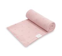 MayLily Manta para bebé de lana de merino, 80 x 100 cm, 100% lana merino, fabricada en la UE, hecha a mano, hipoalergénica, regula la temperatura para verano e invierno, ligera y fácil de transportar