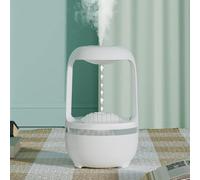 MayMax Humidificador Gotas Antigravedad - Diseno Artistico con Gotas de Agua que Suben Mientras Humidifica tu Escritorio