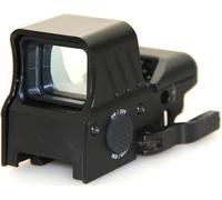 MAYMOC Montura Picatinny de liberación rápida de 20 mm para mira de Punto Rojo/Verde, mira réflex Abierta de 4 retículas, óptica de Punto Rojo 1x22x33