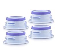 Maymom Adaptador de rosca de 3ª generación o convertidor de botella; permite brida de boca ancha Spectra S1 S2, compatible con botella Medela, botella Ameda, botella Lifefactory, Dr. Brown Narrow