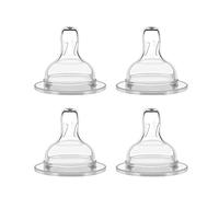 Maymom Boquilla de silicona de flujo rápido, 4 piezas