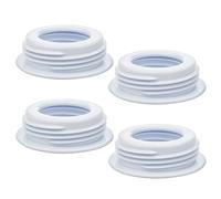 Maymom Cambiador de rosca para botella Lansinoh para usar botella estándar (compatible con botella Medela) 4 piezas
