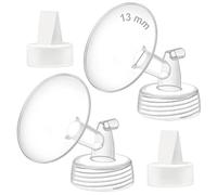 Maymom Flange de 13 mm con válvula duckbill, compatible con Spectra S1, S2 y 9 Plus; accesorio compatible no original