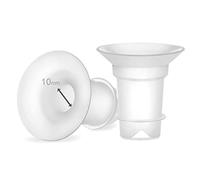 Maymom inserto de brida de 10 mm compatible con protectores/bridas de 24 mm de Medela y Spectra; reduce el túnel a 10 mm; compatible con Freestyle y copas Momcozy de 24 mm
