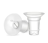 Maymom inserto de brida de 13 mm compatible con protectores/bridas de 24 mm de Medela y Spectra; reduce el túnel a 13 mm; compatible con Freestyle y copas Momcozy de 24 mm