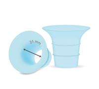 Maymom inserto de embudo 21 mm compatible con Elvie eléctrico simple y doble y copa Elvie Stride 24 mm; compatible con Medela PersonalFit Flex; accesorio compatible no original