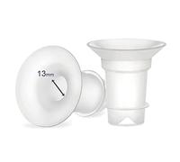 Maymom Insertos de brida de 13 mm para Medela y Spectra de 24 mm para escudos/bridas de Medela Freestyle y Sonata para reducir el tunel de pezon hasta 13 mm