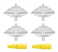 Maymom Kit de bomba de reflujo protector para Spectra S2 Spectra S1 y 9 Plus. Reemplaza el diafragma de silicona Spectra Backflow Protector y Spectra; piezas de repuesto Spectra Bomba partes, 4 Backflow Portectors