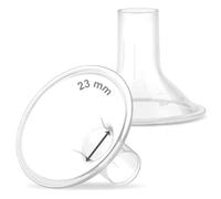 Maymom MyFit - Protector de pecho de 23 mm, tamaño mediano, 2 piezas, compatible con extractor de leche Medela, ideal para sujetadores manos libres, no original PersonalFit Flex Protector de pecho, no