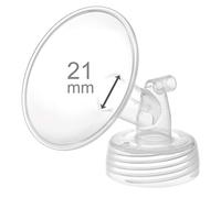 Maymom Pieza de bomba compatible con Spectra S1, S2 Spectra 9 Plus; incluye brida de boca ancha (una brida de 21 mm), no brida Spectra original; no piezas Spectra Baby USA