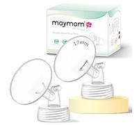 Maymom Pieza de bomba de cuello ancho compatible con bombas Spectra S1/S2; incluye brida de boca ancha; no brida Spectra original; reemplaza Spectra Shield (dos bridas de 17 mm)