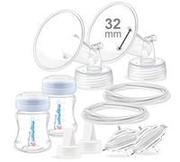 Maymom Piezas de bomba compatibles con Spectra S2 Spectra S1, bridas incluidas (32 mm), válvulas tubos, botellas de protección de reflujo, no accesorios originales Spectra S2 reemplazan válvula