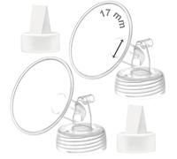 Maymom Válvula de brida y pico de pato de 17 mm compatible con Spectra S1 Spectra S2 Spectra 9 Plus no originales Spectra Pump Parts Reemplaza Spectra S2 Pump Parts Spectra Brange Spectra Duckbill