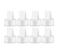 Maymom Válvulas de 8 unidades para Spectra S1 Spectra S2 Spectra 9 Plus Repuesto de válvula Spectra S2 no original, accesorios Spectra S2 con Spectra, 8 ct Blanco