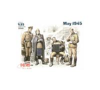 Mayo 1945 Maqueta Figurina Mayo 1945 ICM 35541 1/35 Maqueta Tanque Promo Figurín