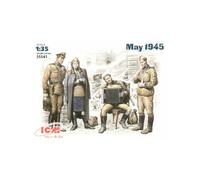 Mayo 1945 Maqueta Figurina Mayo 1945 ICM 35541 1/35 Maqueta Tanque Promo Figurín