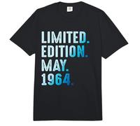 Mayo 1964 Año 1964 Retro 1964 Vintage Edición Limitada Comfort Colors Adult Heavyweight T-Shirt