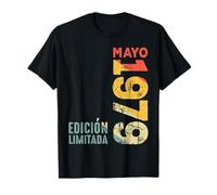 Mayo 1979 Retro 1979 Año 1979 Vintage 1979 Desde 1979 Camiseta