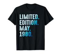Mayo 1980 Año 1980 Retro 1980 Vintage Edición Limitada Camiseta