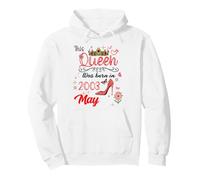 Mayo 2003 Cumpleaños Esta Reina Nació En Mayo 2003 Sudadera con Capucha