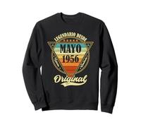 Mayo 70 Años Regalo Cumpleaños Hombre Mujer Original 1956 Sudadera