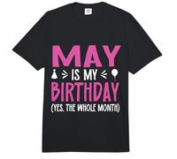 Mayo es mi cumpleaños Sí, Todo el Mes Divertido cumpleaños de Mayo Comfort Colors Adult Heavyweight T-Shirt