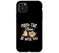 Mayo The Slaw Be With You, divertida ensalada de col, fan de Cole Slaw Carcasa para iPhone 11 Pro Max