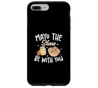 Mayo The Slaw Be With You, divertida ensalada de col, fan de Cole Slaw Carcasa para iPhone 7 Plus/8 Plus
