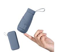 Mayoii Mini Paraguas con Protección UPF50+, Paraguas Bolsillo Compacto Ligero UV Portátil con Caja de Almacenamiento para Mujeres Tamaño de Bolso de Mano