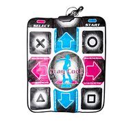 MAYOKIAAR Almohadilla de baile, tapete de baile para Dance Dance Revolution (DDR), antideslizante, sensible, USB, manta de baile para PC, laptop, videojuegos, regalos para niñas y niños (tamaño: 37.01