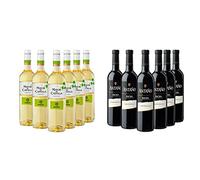 Mayor de Castilla Verdejo - Vino Blanco D.O Rueda - Caja de 6 Botellas x 750 ml & Antaño Tempranillo - Vino Tinto D.O Rioja - Caja de 6 Botellas x 750 ml